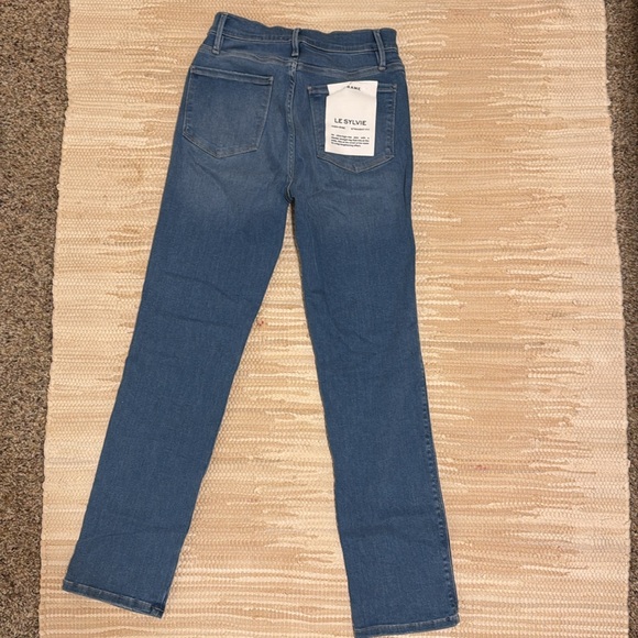 FRAME Le Sylvie Slender Straight Jeans 27 - Picture 2 of 6